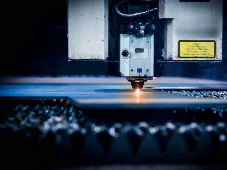 We have metal cutting services available including in-house plasma cutting up to 1" for quick turnaround times. Learn more.