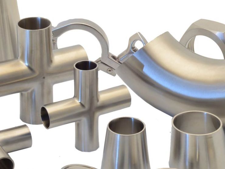 We offer a wide range of stainless steel sanitary fittings both in-stock and special order. Learn more.